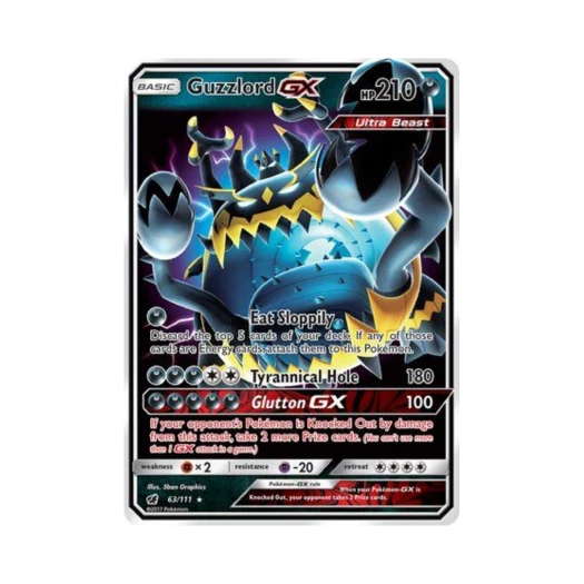 포켓몬 TCG 악식킹 GX RHG 크림슨 인베이전 (영문판)