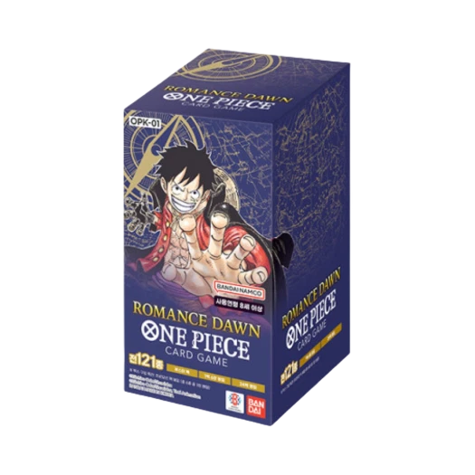 원피스 TCG OPK-01 부스터 팩 로맨스 던 박스 (총 24팩/한글판) 상품 이미지