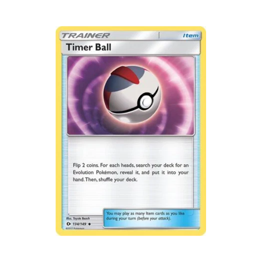 포켓몬 TCG 타이마볼 U 썬 & 문 (영문판)