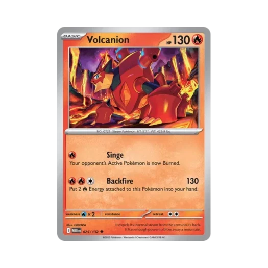 포켓몬 TCG 볼케니온 U 메가 에볼루션 (영문판) 카드 이미지