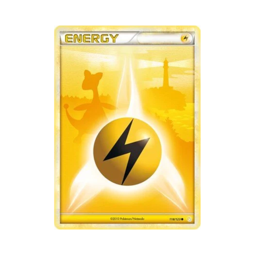 Pokemon TCG Lightning Energy C HeartGold & SoulSilver (English Ver.)