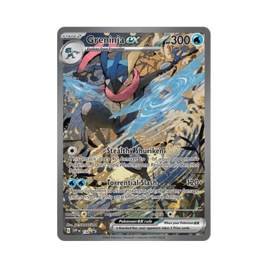 Pokemon TCG Greninja ex P Scarlet & Violet Promos (English Ver.)