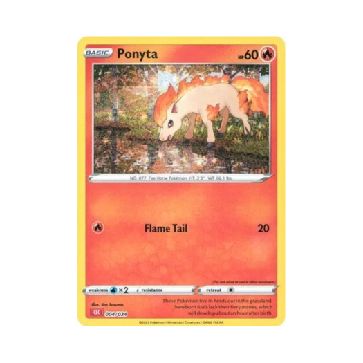 Pokemon TCG Ponyta Pokemon TCG Classic (English Ver.)
