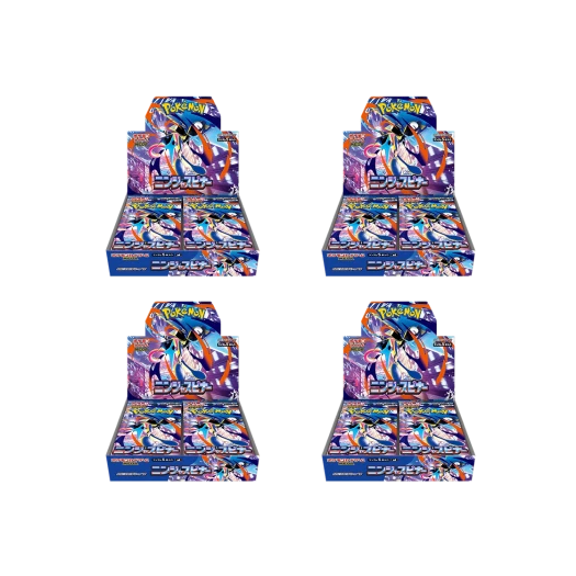 포켓몬 TCG 메가 확장팩 닌자스피너 4 박스 (120팩/일어판) 카드 이미지