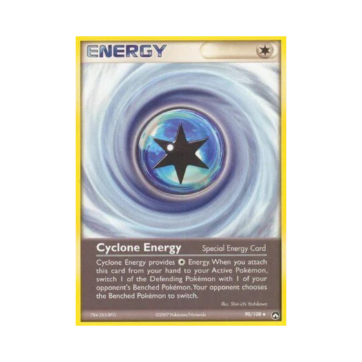 포켓몬 TCG 사이클론 에너지 U EX 파워 키퍼스(영문판)