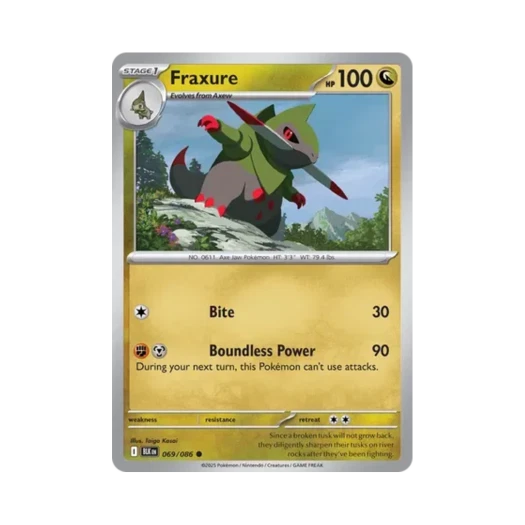 포켓몬 TCG 액슨도 C 블랙볼트 (영문판) 카드 이미지