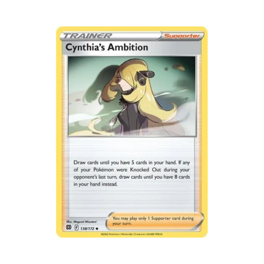 Pokemon TCG Cynthia's Ambition U Brilliant Stars (English Ver.)