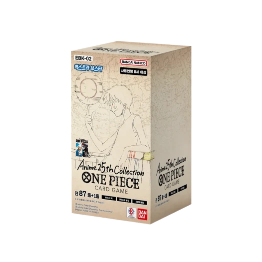 원피스 TCG EBK-02 엑스트라 부스터 팩 애니메이션 25주년 컬렉션 12 박스 (288팩/한글판) 상품 이미지