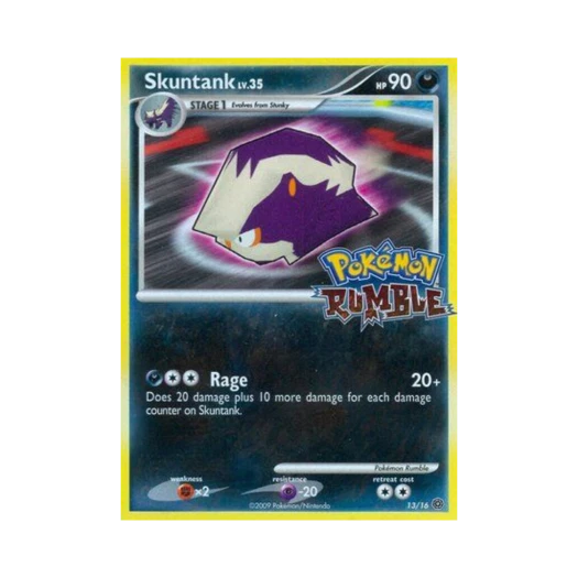 포켓몬 TCG 스컹탱크 포켓몬 럼블 (영문판)