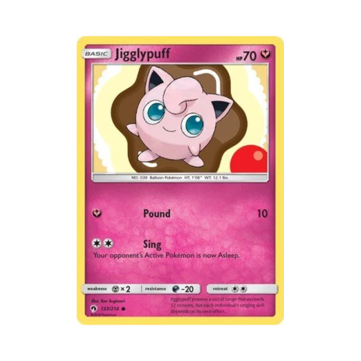 포켓몬 TCG 푸린 C 로스트 썬더 (영문판)