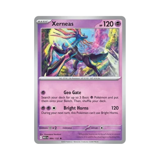 포켓몬 TCG 제르네아스 R 메가 에볼루션 (영문판)