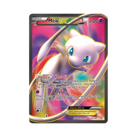 포켓몬 TCG 뮤 ex RU 드래곤즈 엑잘티드 (영문판)