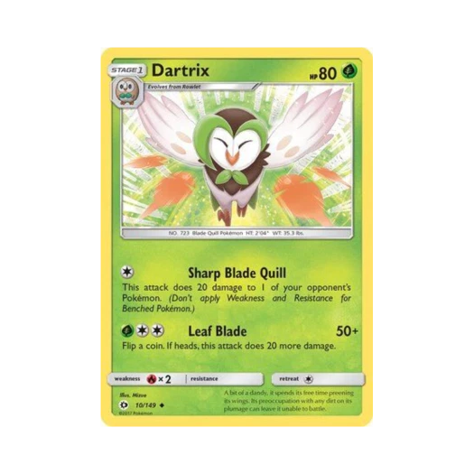 포켓몬 TCG 빼미스로우 U 썬 & 문 (영문판)
