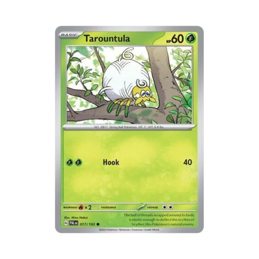 포켓몬 TCG 타랜툴라 C 팔데아 이볼브드 (영문판) 카드 이미지