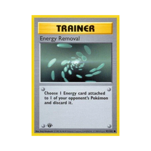 Pokemon TCG Energy Removal C Base Set (English Ver.)