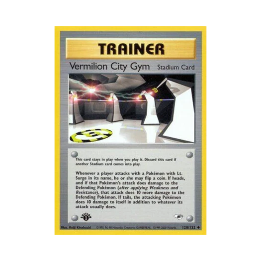 포켓몬 TCG 갈색시티 체육관 U 짐 히어로즈 (영문판)