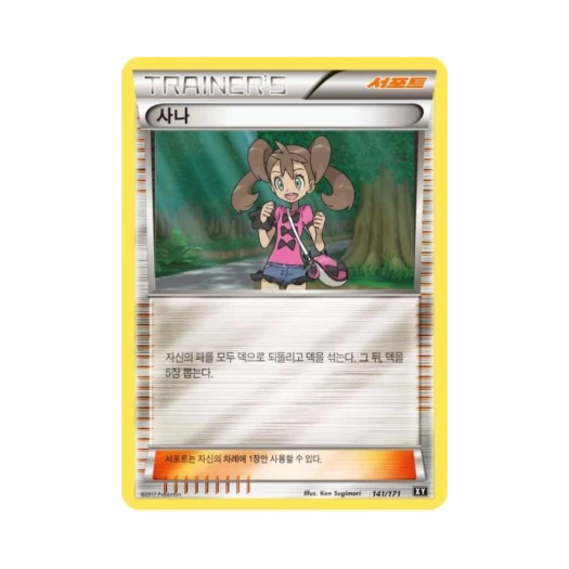 포켓몬 TCG 사나 베스트 오브 엑스와이 (한글판)