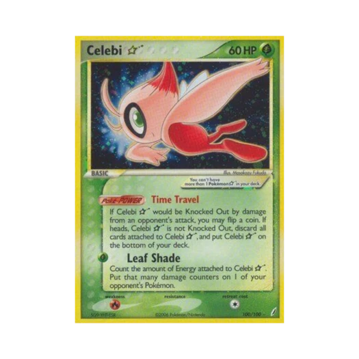 포켓몬 TCG 세레비 RH EX 크리스탈 가디언스 (영문판)