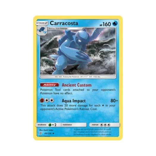 포켓몬 TCG 늑골라 U 유니파이드 마인즈 (영문판)