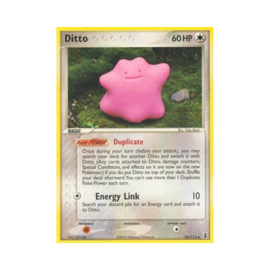 포켓몬 TCG 메타몽 U EX 델타 스페이시스 (영문판)