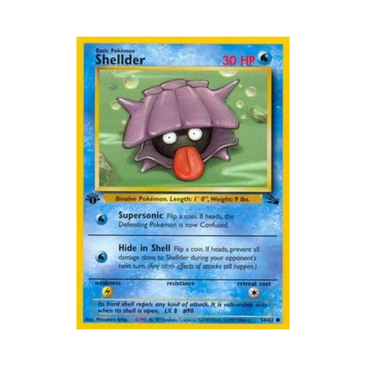 포켓몬 TCG 셀러 C 포실 (영문판)