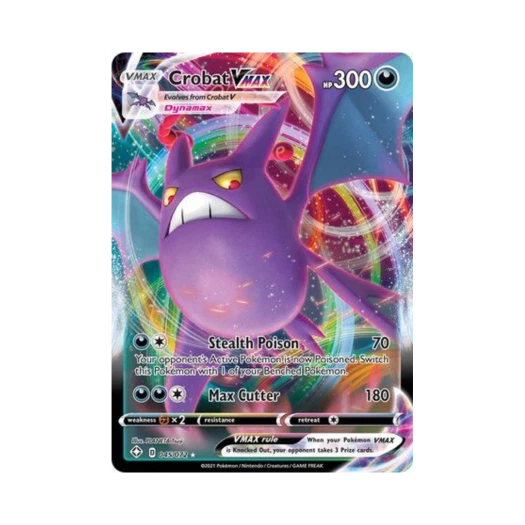 포켓몬 TCG 크로뱃 VMAX HRV 샤이닝 페이츠 (영문판) 카드 이미지