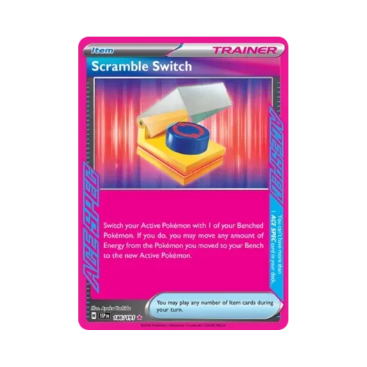 포켓몬 TCG 스크램블 스위치 ASR 서징 스파크 (영문판)