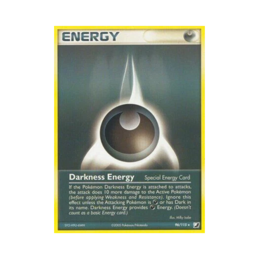포켓몬 TCG 다크니스 에너지 R EX 언씬 포시스 (영문판)