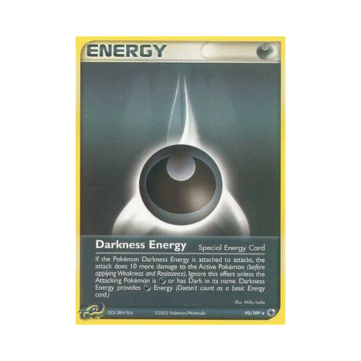 Pokemon TCG Darkness Energy R EX Ruby & Sapphire (English Ver.)