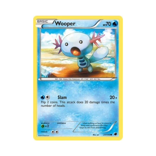 포켓몬 TCG 우파 C 플라스마 프리즈 (영문판)