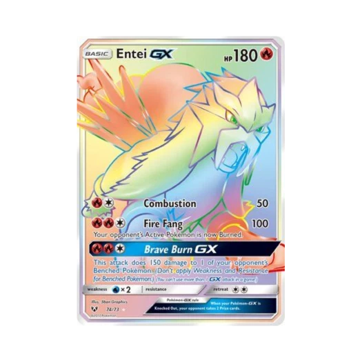 포켓몬 TCG 앤테이 GX RR 샤이닝 레전즈 (영문판)