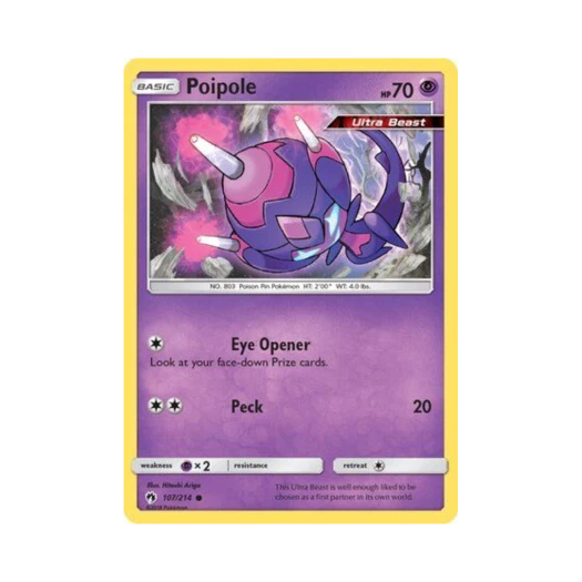 포켓몬 TCG 베베놈 C 로스트 썬더 (영문판)