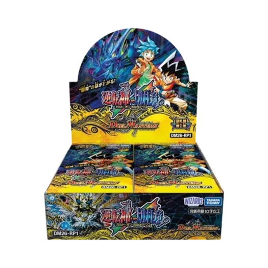 듀얼마스터즈 TCG 역패편 제1탄 역전신 VS 조커룡 박스 (30팩/일어판) 상품 이미지