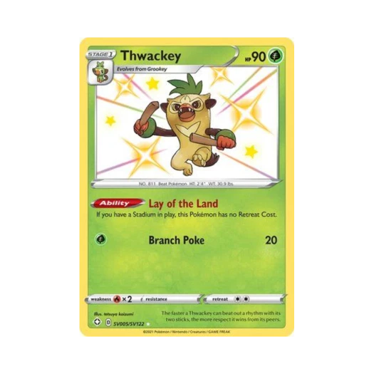 포켓몬 TCG 채키몽 RS 샤이닝 페이츠 (영문판)