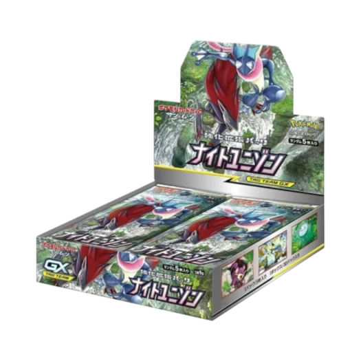 포켓몬 TCG 썬&문 강화 확장팩 나이트유니슨 박스 (일어판) 카드 이미지