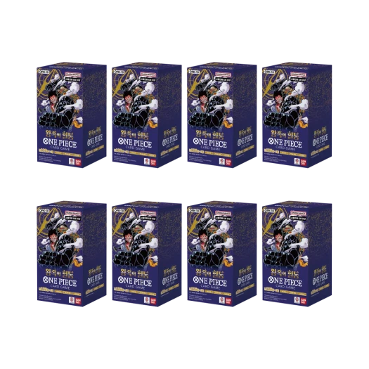 원피스 TCG OPK-10 부스터 팩 왕족의 혈통 8 박스 (192팩/한글판) 카드 이미지