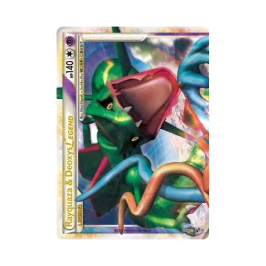 포켓몬 TCG 레쿠쟈 & 테오키스 레전드 L 언던티드 (영문판)