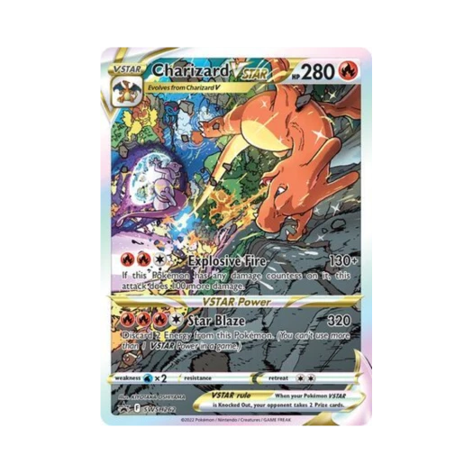 포켓몬 TCG 리자몽 VSTAR P 소드 & 실드 프로모카드 (영문판) 카드 이미지