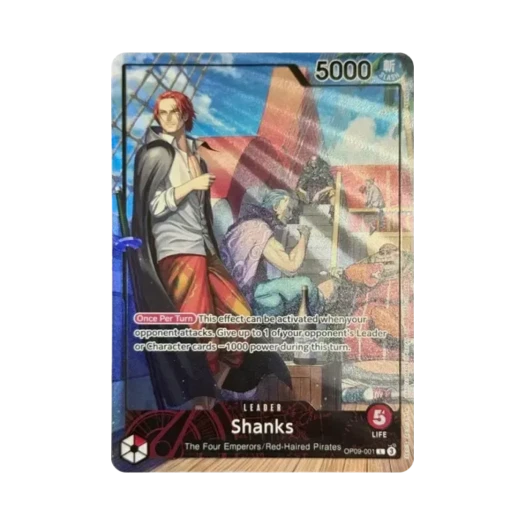 원피스 TCG 샹크스 L OP09-001 PSA 프로모 카드 (영문판) 상품 이미지