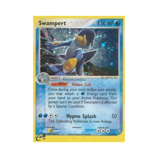 Pokemon TCG Swampert RH EX Ruby & Sapphire (English Ver.)