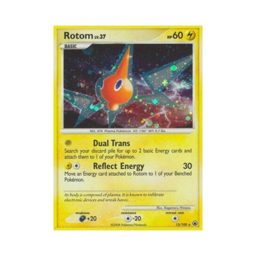 Pokemon TCG Rotom RH Majestic Dawn (English Ver.)