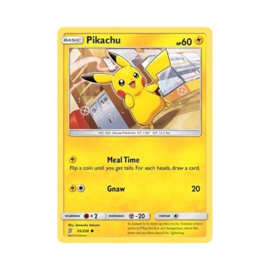 포켓몬 TCG 피카츄 C 유니파이드 마인즈 (영문판)
