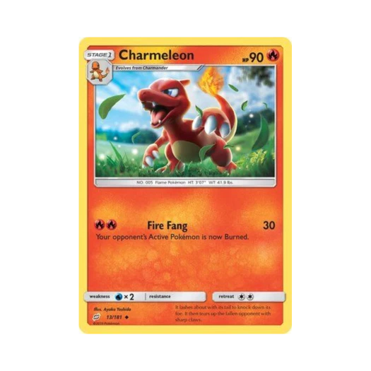 포켓몬 TCG 리자드 U 팀업 (영문판)