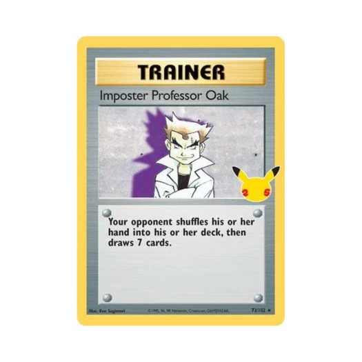 포켓몬 TCG 가짜오박사 R 셀레브레이션즈 (영문판) 카드 이미지