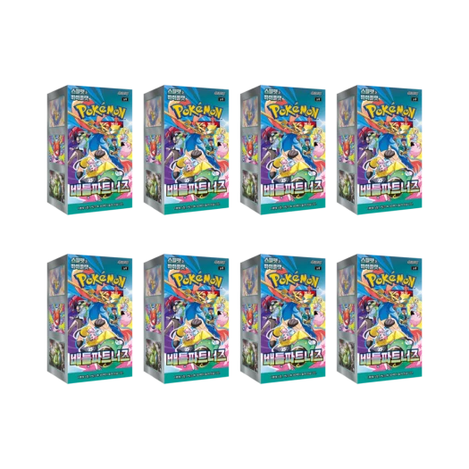 포켓몬 TCG 스칼렛 & 바이올렛 확장팩 배틀 파트너즈 8박스 (총 240팩/한글판) 카드 이미지