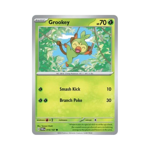Pokemon TCG Grookey C Twilight Masquerade (English Ver.)
