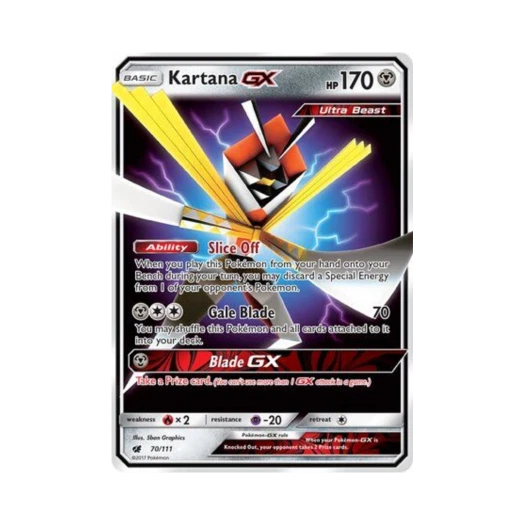 Pokemon TCG Kartana GX RHG Crimson Invasion (English Ver.)