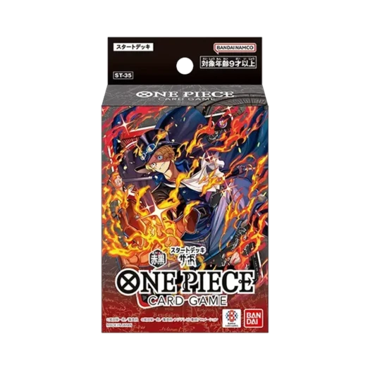 원피스 TCG ST-35 스타트 덱 레드 블랙 사보 (일어판) 상품 이미지