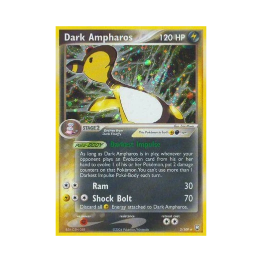 포켓몬 TCG 다크 전룡 RH EX 로켓단 리턴즈 (영문판)