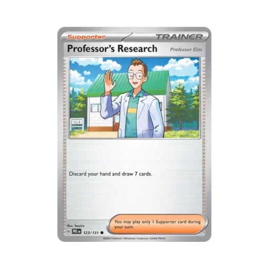 Pokemon TCG Professor's Research C Prismatic Evolutions (English Ver.)